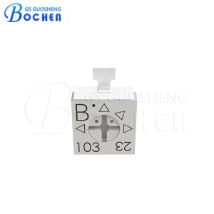 3314 4 mm Square Surface Mount Miniature Trimmers Singleturn Cermet Sealed