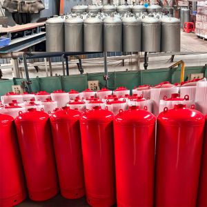 High Durability FM200 Fire Suppression Cylinder with 5.6MPa to 36.6MPa