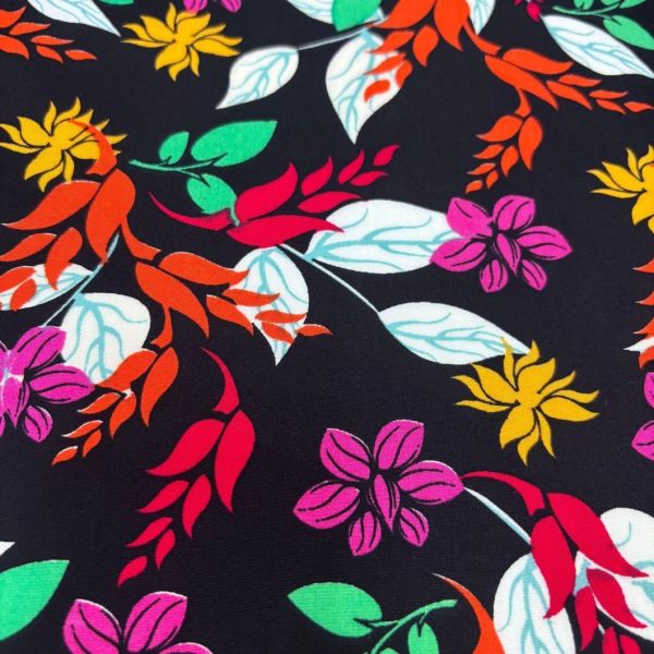 45*45 105GSM 100 Rayon Plain Fabric with Print