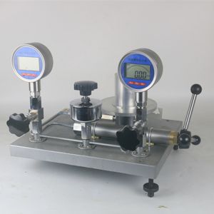 YS-60 Dead Weight Tester , 60Mpa Hydraulic Pressure Gauge Calibration