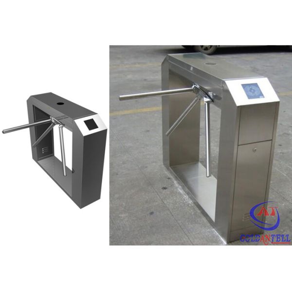 Quality Security Waist Height Turnstile Barrier Gate For Access Control System wholesale