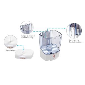 700ml Touchless Automatic Soap Dispenser Sensor Liquid Dish Hand Free Wash Soap