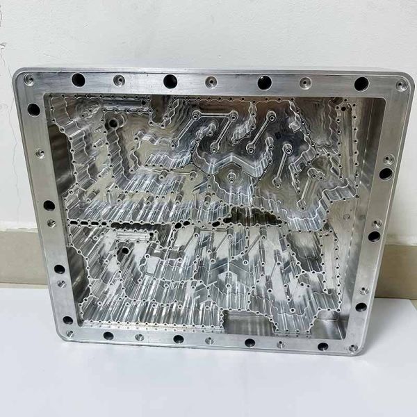 GB DIN CNC Milling Parts Aluminum Alloy Cavity For Communications