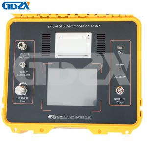 ZXFJ-4 GIS Gas Decomposition SF6 Gas Analyzer SF6 Decomposition Products SO2、H2S