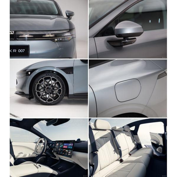 2024 Zeekr 007 4 Door 5 Seat Electric Cars with 100% Electric Fuel and Length 4865mm Width 1900mm Height 1450mm at Prices