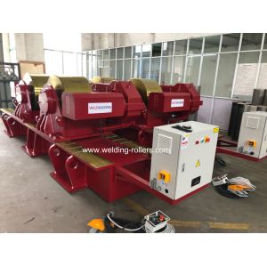 500T Pipe Conventional Welding Roller For Pipe Butt With Bolt Adjustment