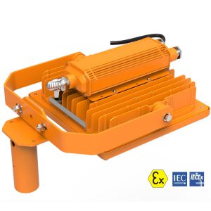 100~277VAC LED Explosion Proof Flood Light IP66 80W To 150W Brown Bear Series