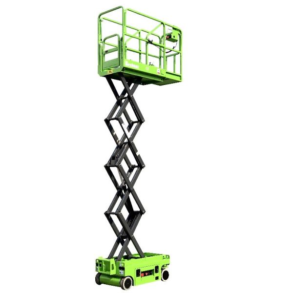 Self Propelled Hydraulic Turning Wheels Mini Scissor Lift Work Platform For 1