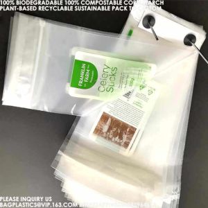 Recycled microperforated Bag Zipper Bag For Bread And Vegetable With Micro