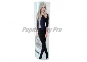 China Hair Care Shampoo Custom Cardboard Standee Easy Assembly Simple Structure on sale