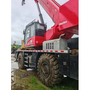 Cheap 2023 Model Hydraulic Rough Terrain Crane Used Off Road Crane Sany SRC50T for sale