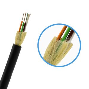China All Dielectric Self Supporting Fiber Optic Cable 48 96 Core Span100m SJ For Network Construction on sale