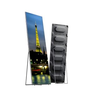 Indoor Full Color SMD Mirror 1000cd/㎡ P2.5 LED Video Poster Screen 640x640mm