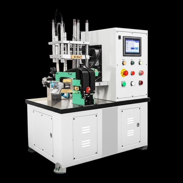 220V 50Hz Component Lead Forming Machine Featuring PLC Control Touch Screen