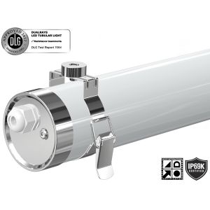China DUALRAYS 600mm 20 Watt IP65 LED Triproof Light With Suspending Surface Mounted on sale