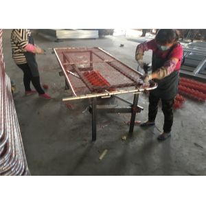 Cheap Orange Chain Link Fabric construction barriers with 1&quot;/25mm*25mm New Zealand Standard for sale