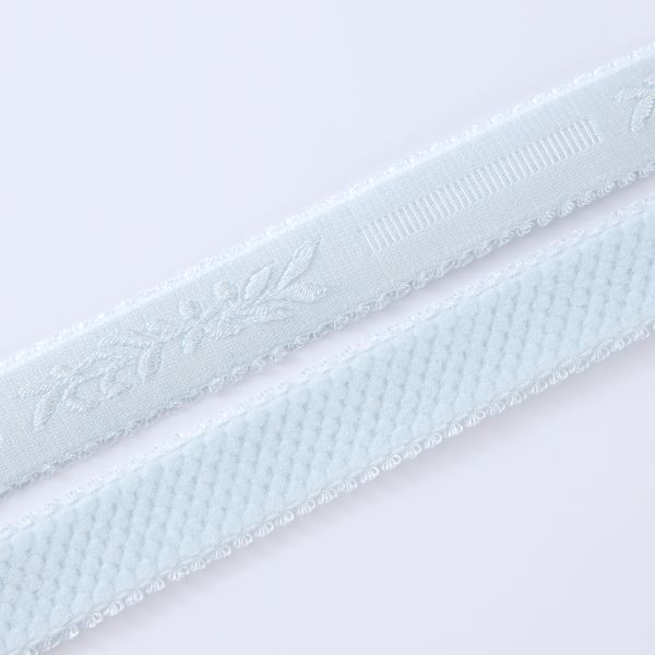 High Quality Custom jacquard Logo non slip elastic plush band webbing tape strap for sewing underwear bra
