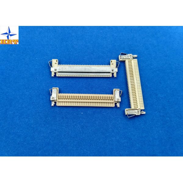 Electronic Tablet PC Lvds Connectors1mm Crimp Style , White Color 30 Pin