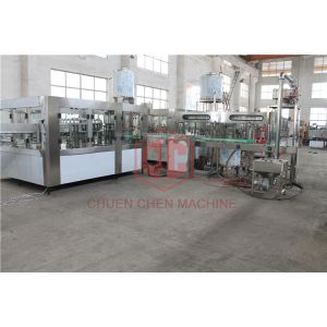 Automatic Packing Liquid Plastic Bottle Filling Machine Hot Juice Capping