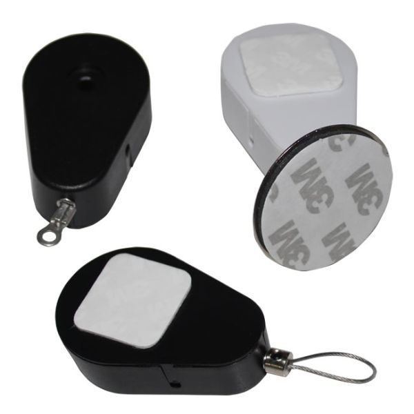 Drop-Shaped Anti Theft Recoiler Pull Box For Retail Stores