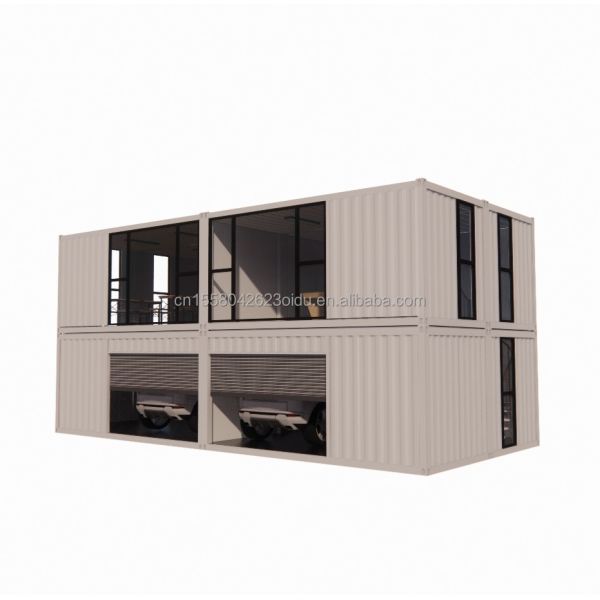 Customizable Flat Package Prefabricated House with Modern Design Style and