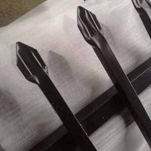 China Security Fence,Tubular Fencing steel Black Fence Panels 2100mm high on sale