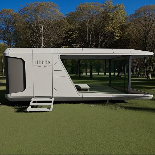 Custom Design Outdoor Prefabricated Prefab Space Capsule House Villa for Hotel