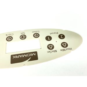 Matrix Sealed Industrial Membrane Switches 1mm Pitch With Led Embedded