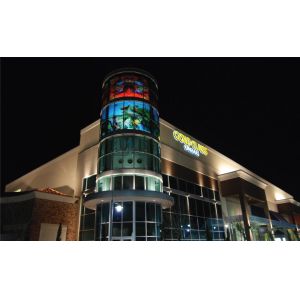 Self Adhesive Hologram Transparent Film Rear Projection Screen Film 1.52m Width