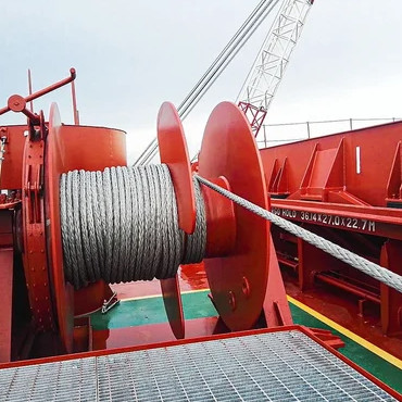 10mm 6*19 steel core Alloy Triple-strand twisted steel wire rope Marine mooring wire rope