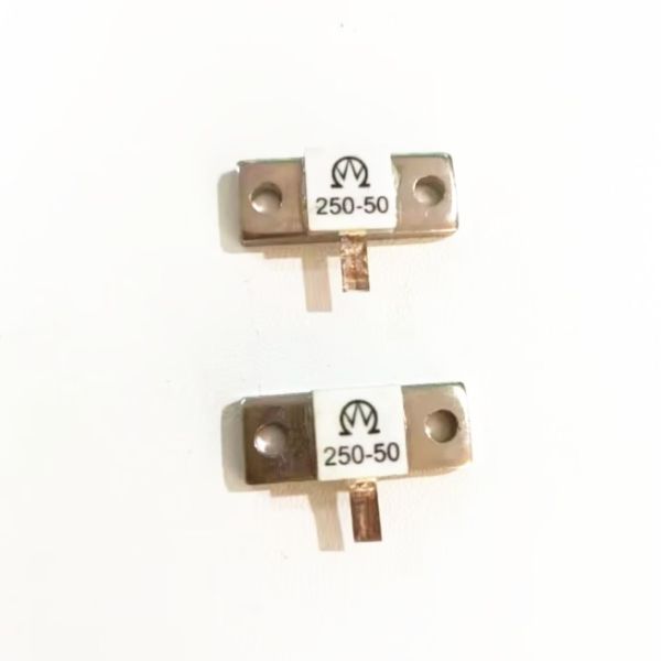 Quality High Power RF Resistor Flange Resistor with 0~1.5GHz Frequency -55~+125℃ Temperature Range and Copper Nickel Plated Heat Sink wholesale
