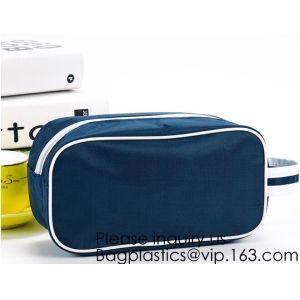 Organizer Travel Toilet Bag Function Canvas Makeup Bag Women With Zipper