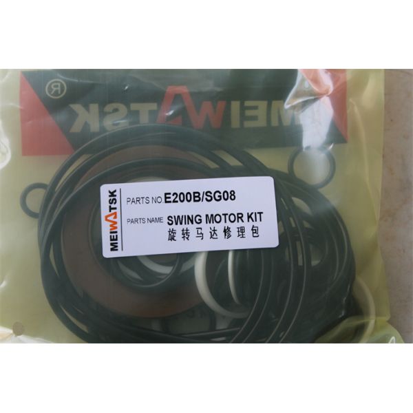 Belparts Spare Parts E200B SG08 Swing Motor Swivel Motor Hydraulic Seal Kit For Crawler Excavator