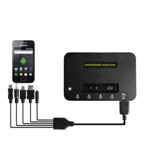 Rohs 8W Solar Panel Complete Set For Home , 11V Solar Mobile Lighting System