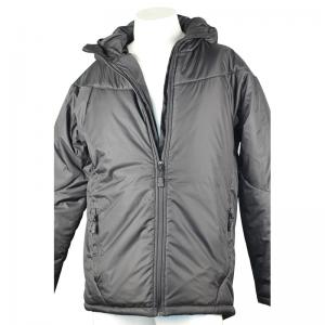 China Durable Grey Light Padded Jacket Toasty Warm With Hot Transfer Printing on sale