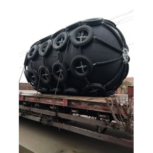 Net Type Pneumatic Rubber D Fender Rubber Marine STD STS