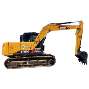 Cheap 2020 ISUZU Engine Sany 155C 15 Ton Excavator for Earth-moving Machinery in Shanghai for sale