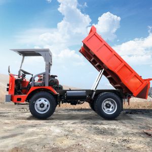 UQ-3 Ultra Low Design Underground Haul Truck With U Type Bucket