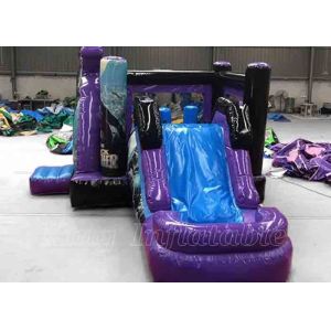 Batman Combo Inflatable Bouncer Blue With Slide Bouncy Castle Bounce House For