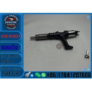 Diesel Common Rail Fuel Injector 095000-6290 6245-11-3100 For Komatsu 6D170