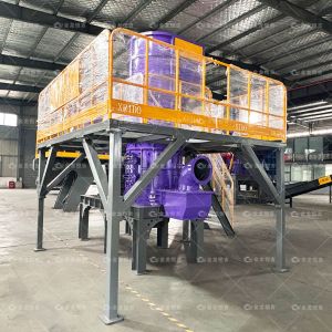 Automatic Carbon Black Tire Pyrolysis Steel Wire Separator with ≥98% Recovery