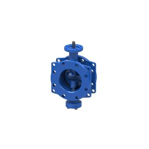Arch Shape Double Eccentric Butterfly Valve With Stronger Ribs