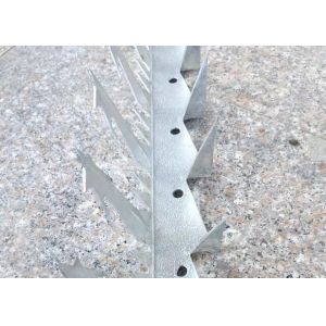 1m Length Large Sized SGS Hot Dipped Galvanized Anti Climb Wall Spike For