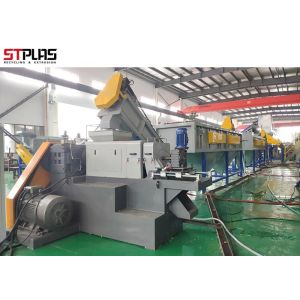 Plastic PP PE Industrial Recycling Machines With SUS304 Lifetime Maintance