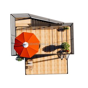 Modern Design 20 Foot Extendable Container House Flat Pack Steel Frame Modular