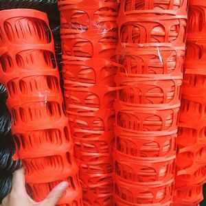 Plastic Protective Fence Plastic Safety Warning Barrier Mesh Fencing