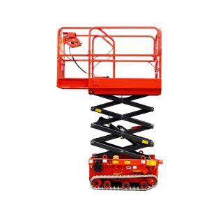 12m Crawler Self Propelled Automatic Scissor Lift Aerial Work Platform