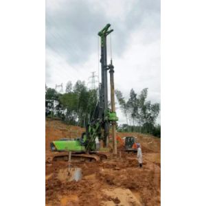 40T Hydraulic Drilling Piling Rig Machine Tysim KR150A 52 / 42m Diameter 1300 /