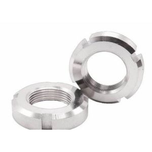 M1.6 M2 M4 M5 18-8 Stainless Steel Slotted and Castle Nut SS304 Plain Polished