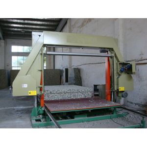 Cheap Automatic Polyurethane Foam Sheet Cutting Machine Horizontal Foam Cutter for sale